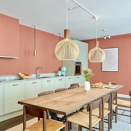 Apartament Stylish Spacious W 3br In Kopenhaga